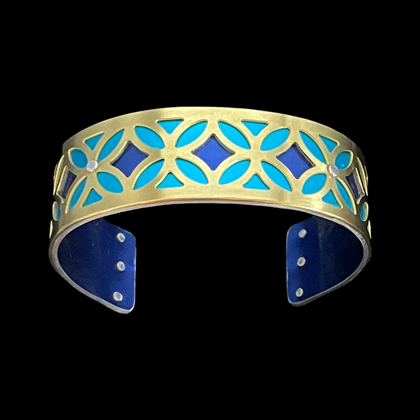 BINGO CUFF EXTRA SMALL BRASS TWO-TONE