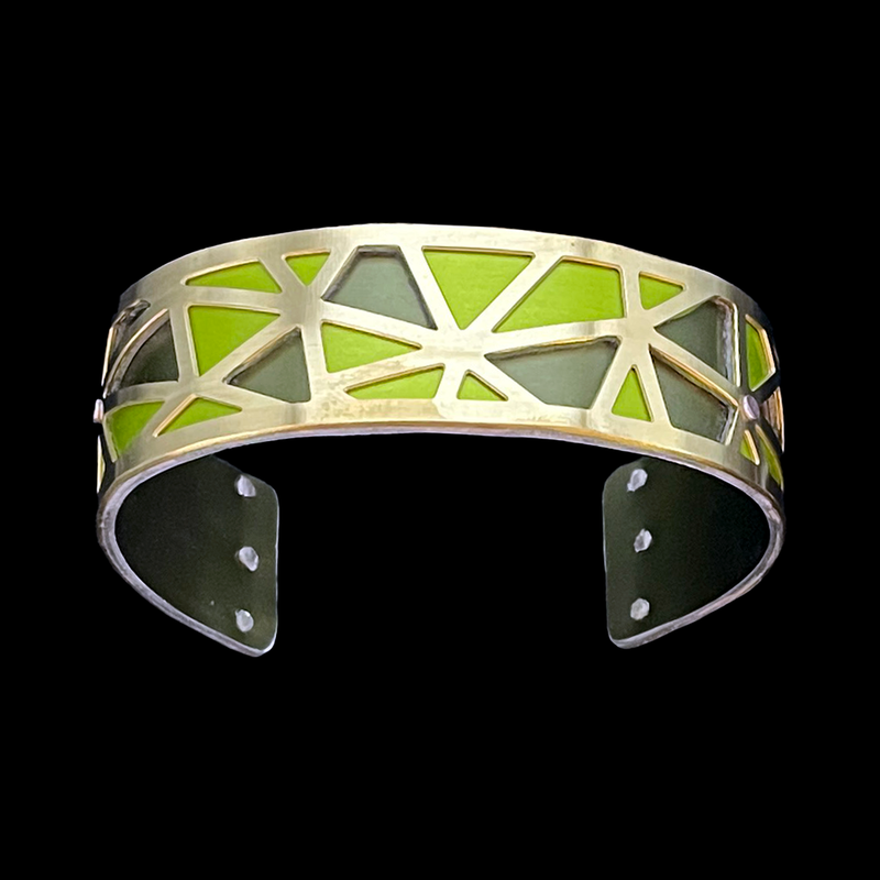 MIXED UP CUFF TWO-TONE EXTRA SMALL BRASS