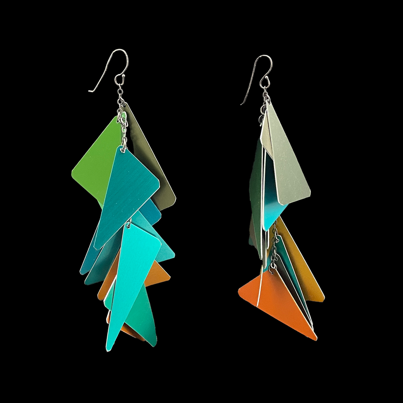 GEO JINGLES EARRINGS - Large