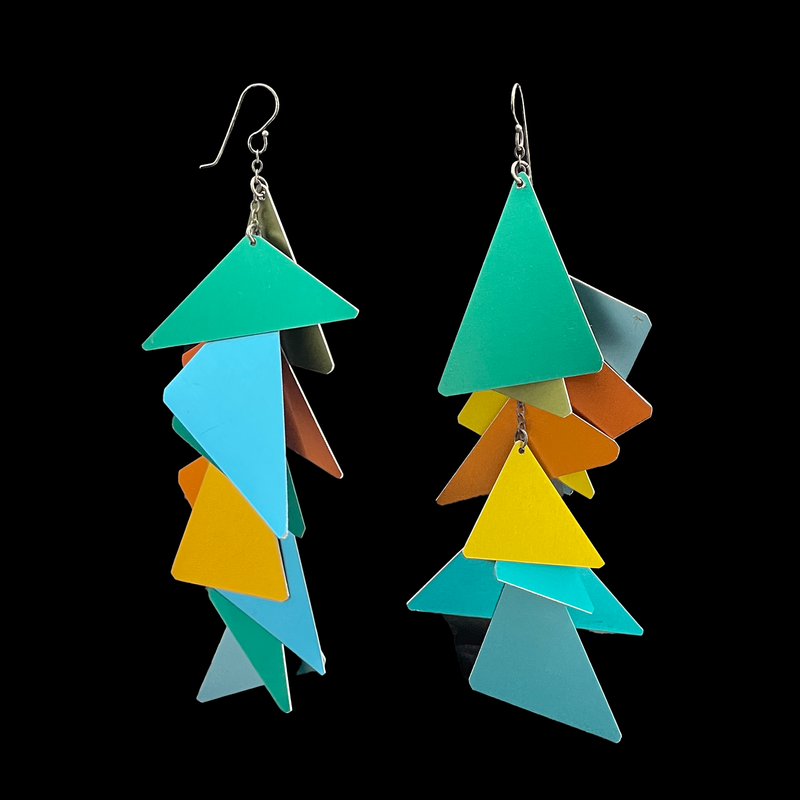 GEO JINGLES EARRINGS - Large