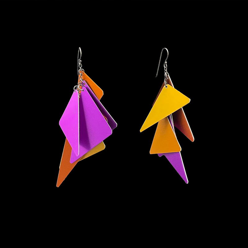 GEO JINGLES EARRINGS - Small