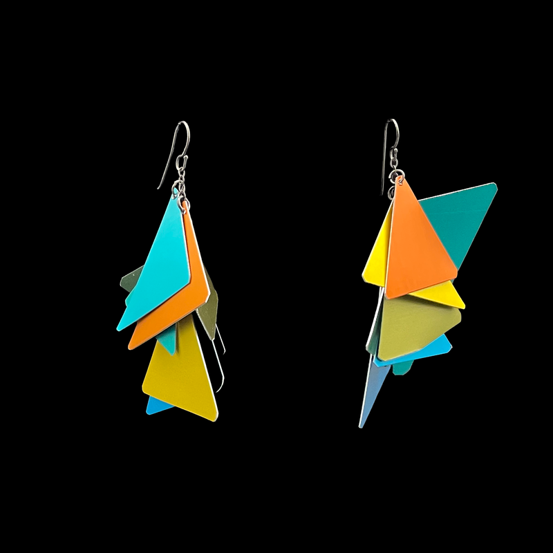 GEO JINGLES EARRINGS - Small