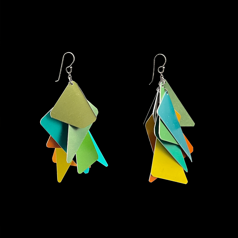 GEO JINGLES EARRINGS - Small