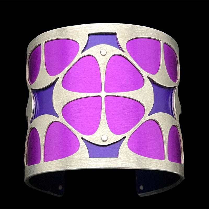 VIOLET CUFF TWO-TONE LARGE