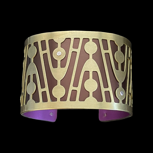 JETSON CUFF MEDIUM BRASS