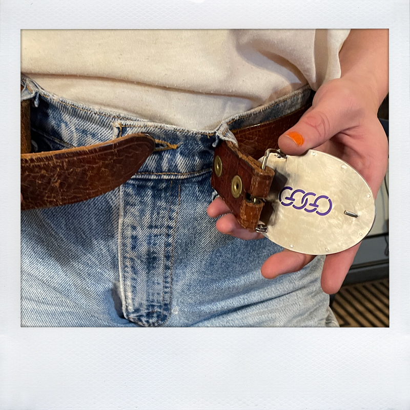 BIG STAR BELT BUCKLE