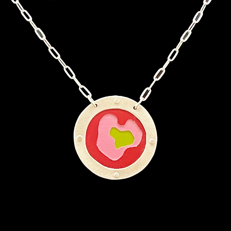 EVERLASTING GOBSTOPPER NECKLACE 1.25"