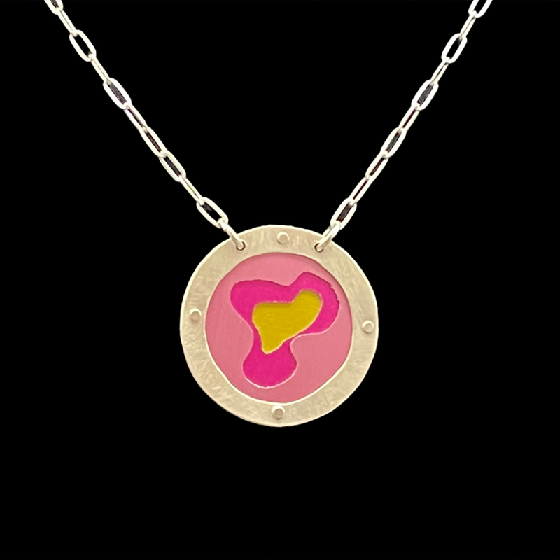 EVERLASTING GOBSTOPPER NECKLACE 1.25"