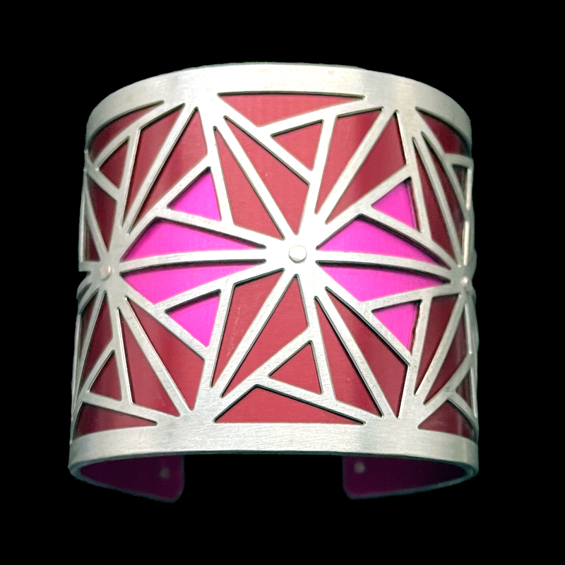 ORIGAMI CUFF TWO-TONE LARGE