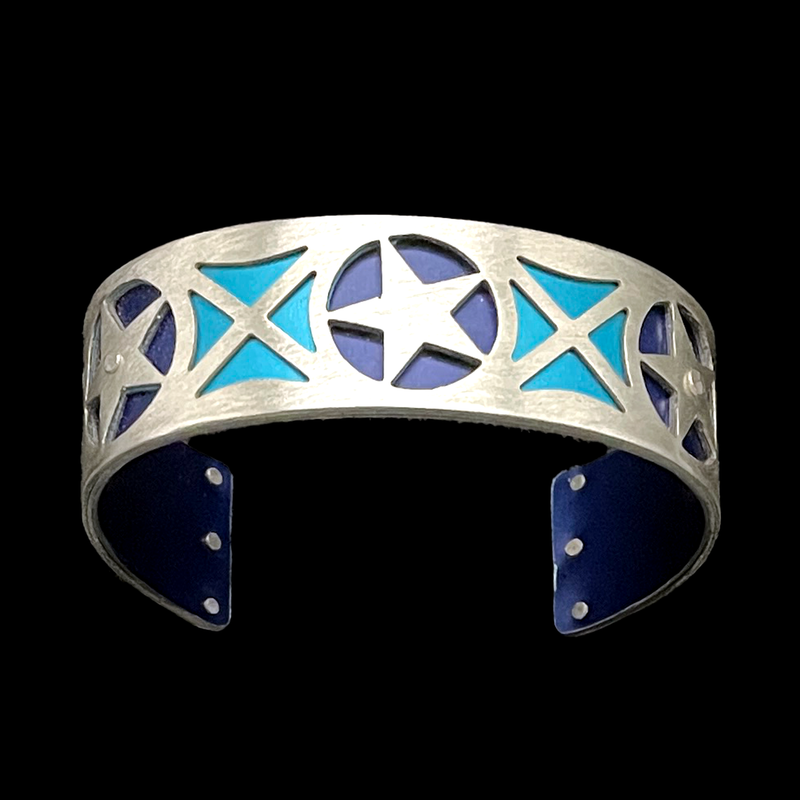 SALE - TINY STAR CUFF TWO-TONE EXTRA SMALL